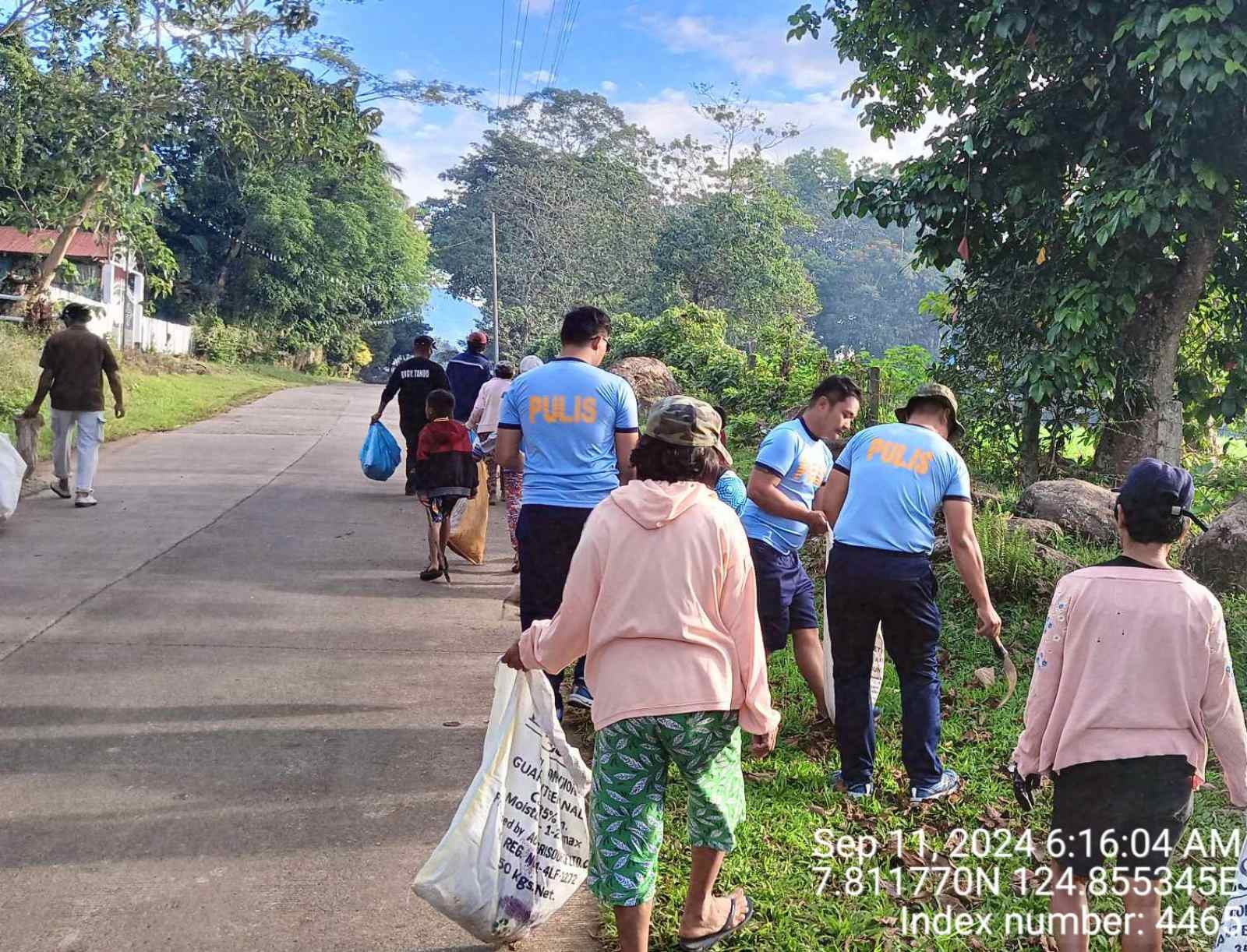 Pagsali Sa Clean Up Drive Clean-up Drive, isinagawa sa Bukidnon