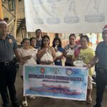 Mga residente ng Sitio Baroy sa Sta. Cruz, Davao del Sur, nakatanggap ng pamaskong regalong bigas mula sa R-PSB