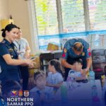Mag-aaral sa Catarman, aktibong nakilahok sa Handwashing Technique at Oral Health Awareness Lecture