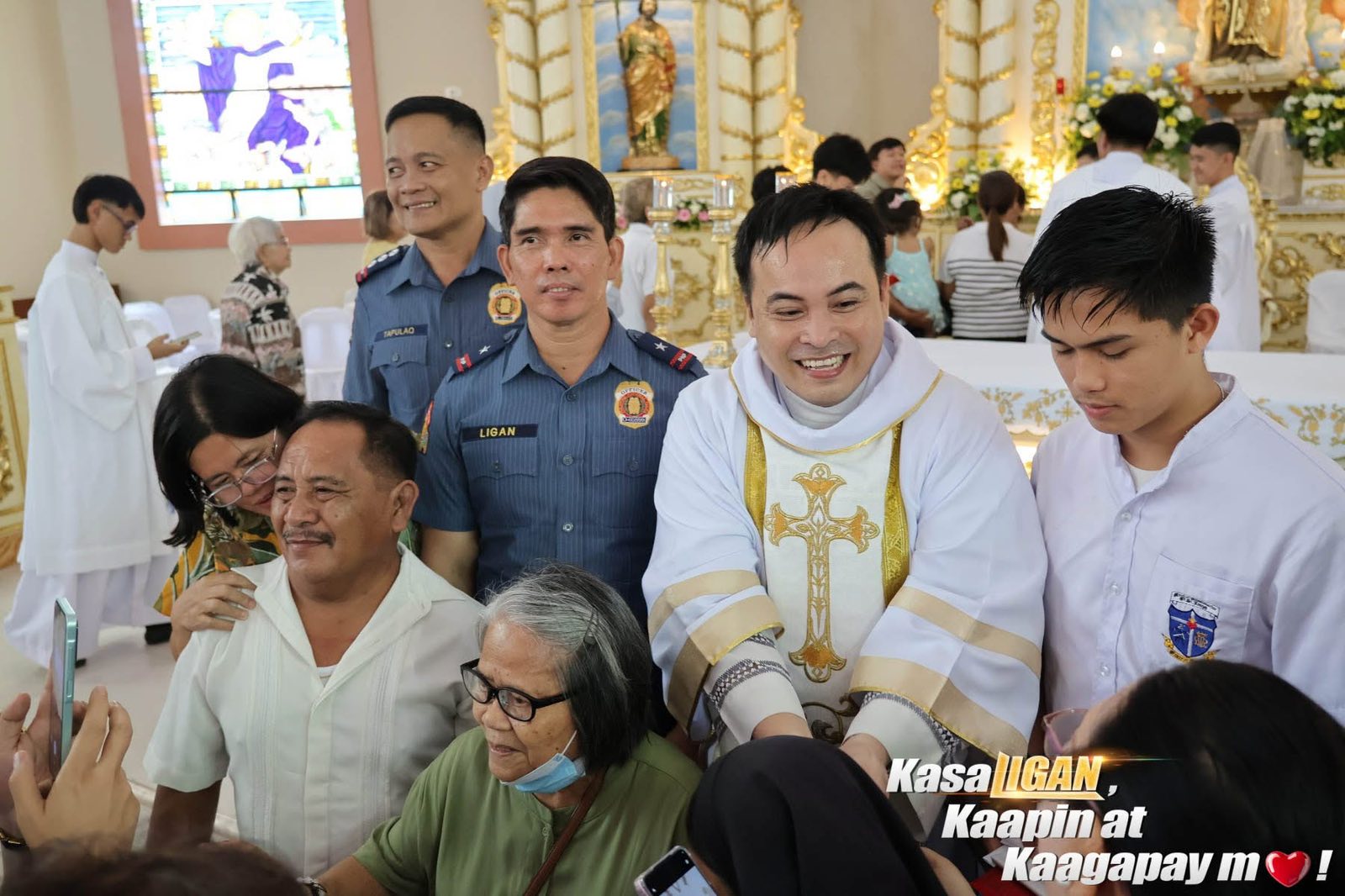 PNP Region 6, nakiisa sa Ordination Rites ni Rev. Christian P. Diaz at ...