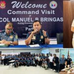 PNP Isabela at LGU, nagkaisa sa pagpapalakas ng serbisyo sa Delfin Albano; Command Visit naisagawa
