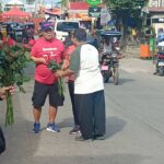 Fresh flowers, handog ng hagonoy municipal advisory council kaugnay ng pagdiriwang ng Araw ng mga Puso