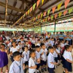 Mga mag-aaral sa Kaluwayan Elementary School at ilang senior citizen, nakiisa sa Outreach Program sa Samar
