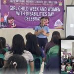 Girl Child Week Observance, umarangkada sa Legazpi City, Albay