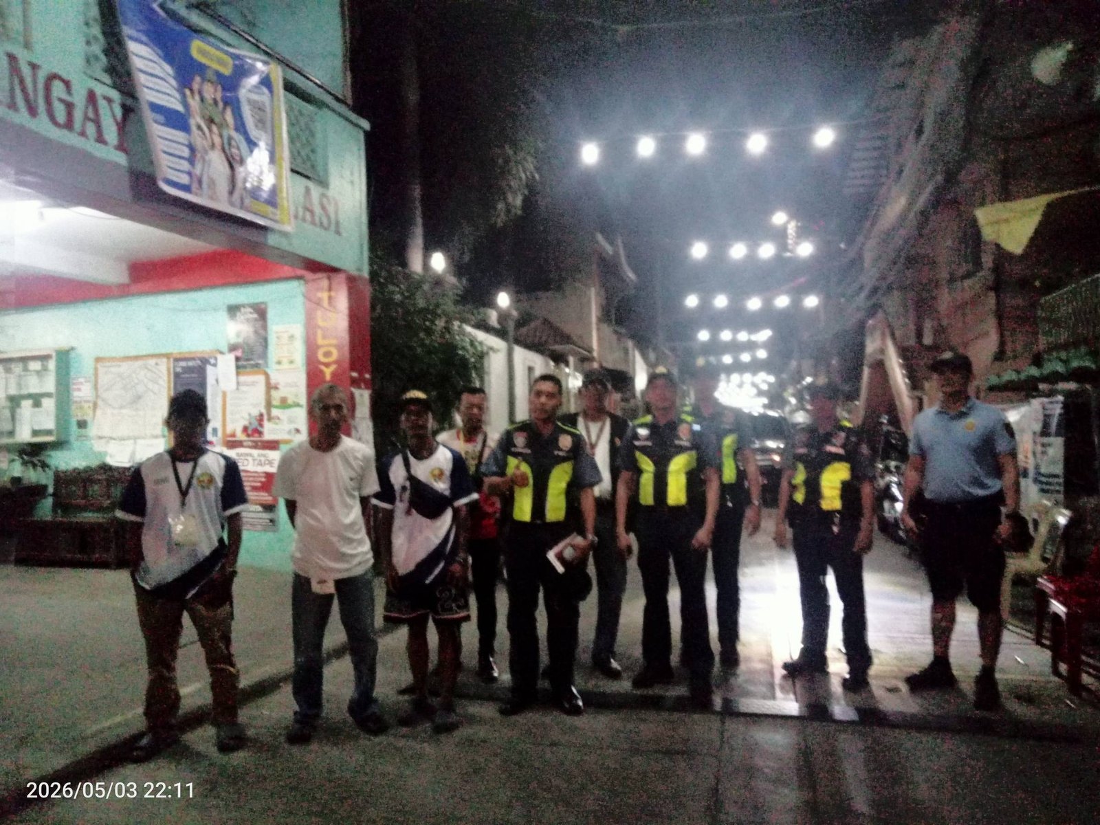 Barangay Tanod, katuwang ng Caloocan PNP sa Oplan Galugad