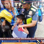Namahagi ng school supplies ang Marikina CPS at iba pang ahensya sa mga mag-aaral Agora 2 Compound, Barangay Sto. Niño, Marikina City.