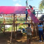 PNP at komunidad, nagkaisa sa pagtatayo ng Isnag House sa Kabugao, Apayao