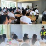 Mga mag-aaral sa Daraga National High School, dumalo sa lecture na inilunsad ng mga awtoridad