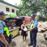 RPSB, Namahagi ng IEC Materials at Food Packs sa Barangay Tigatto
