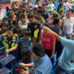 Marikina CPS, Namahagi ng sapatos at tsinelas sa mga bata sa Sto. Niño