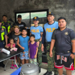 Eastwood Police Station 12, nagsagawa ng community outreach sa evacuation center sa Quezon City