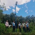 Dalawang Solar Street Lights, matagumpay na ipinagkaloob sa Cervates, Ilocos Sur